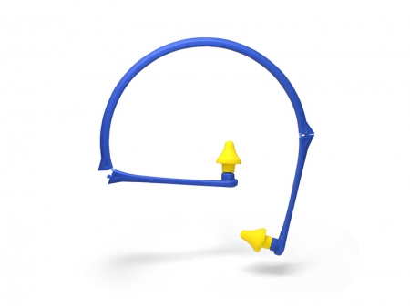 Складные беруши с оголовьем EC-4109 (вкладыши противошумные)