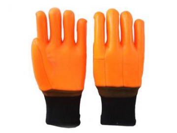 Морозостойкие перчатки с ПВХ покрытием GSP0128S