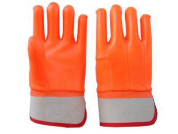 Морозостойкие перчатки с ПВХ покрытием GSP0228
