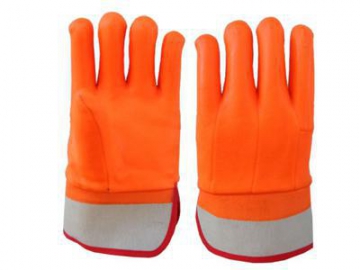 Морозостойкие перчатки с ПВХ покрытием GSP0228S