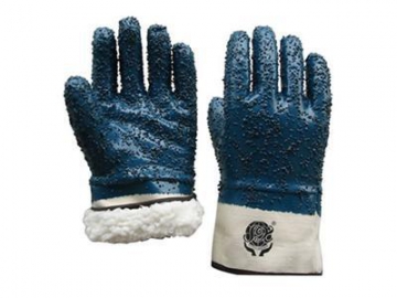Износостойкие перчатки-краги с нитриловым покрытием GSN3620