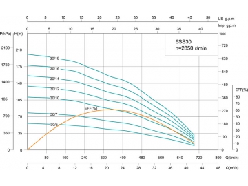 Скважинный насос 6SS 6’’