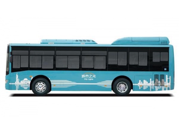 Автобус с электродвигателем XMQ6850G EV длиной 8 м
