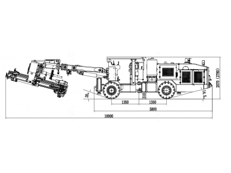 Гидравлическая анкерная буровая установка CYTM41/2 (HT91)