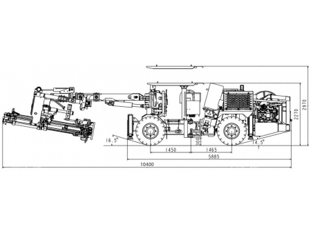 Гидравлическая анкерная буровая установка CYTM41/2 (HT92)