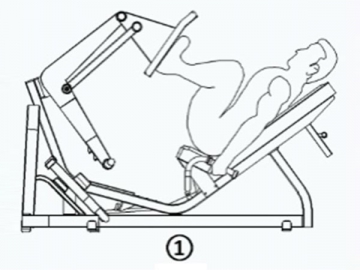 жим ногами 45° LD-6050
