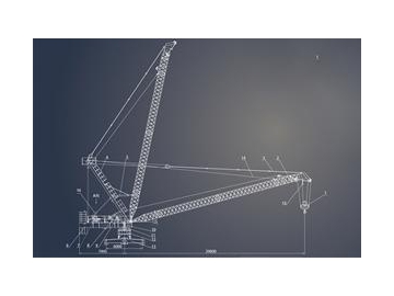Кран с подъёмной стрелойWQ315