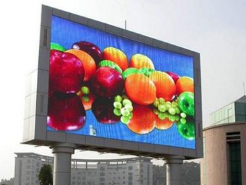 Гибкий LED экран для наружной рекламы P8