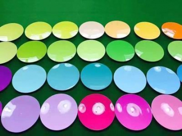 Цветные суперконцентраты  для окрашивания ПП,ПЭ пластика(окрашивание контейнеров для косметики)