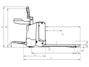 Электротележки XPA грузоподъемностью г/п 2000- 3000 кг