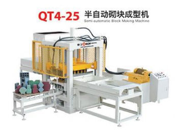 Автоматическая машина для производства блоков QT4-25