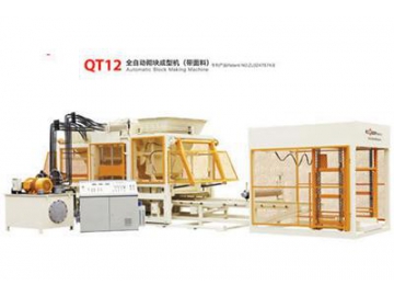 Автоматический станок для производства блоков QT12