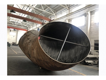 96 дюймовые отводы ASTM A234 WPB-W для самого масштабного проекта по химической очистке в Китае