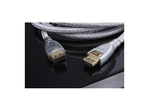 Кабель DisplayPort 1.2 с нейлоновой оплеткой и цинковыми коннекторами