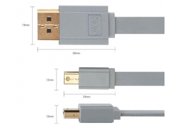 Кабель Mini DisplayPort 4K