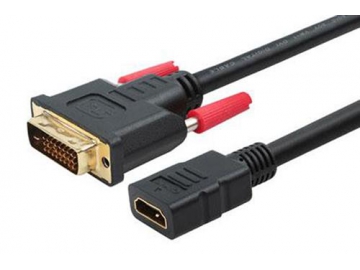 Кабель DVI-HDMI медный видеокабель высокого разрешения