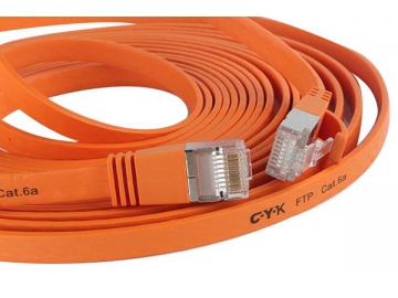 Плоский сетевой кабель CAT6a FTP