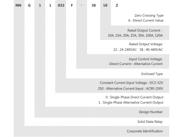 Улучшенное однофазное твердотельное реле NNG1-1/032F-22,38 DC-AC