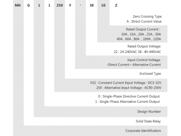 Улучшенное однофазное твердотельное реле NNG1-1/250F-38 AC-AC