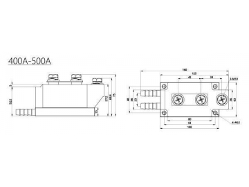 Тиристорный модуль 300A-800A MTC MTK MTA MTX