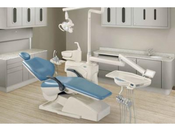 Стоматологическая установка HY- 803   (интегрированное стоматологическое кресло, водопроводы постоянной температуры, светильник LED)