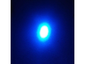Вертикальные сигнальные фонари для погрузчика синего цвета с четырьмя светодиодами