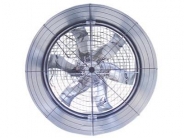 Осевой вытяжной вентилятор, модель DJF(E) с настенным креплением