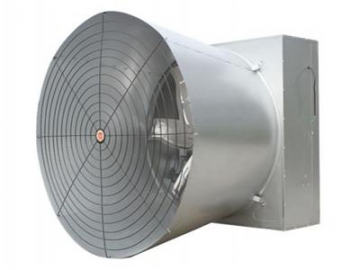 Осевой вытяжной вентилятор, модель DJF(C)