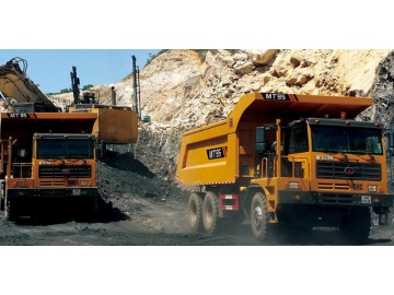 Карьерный самосвал с жесткой рамой MT95H