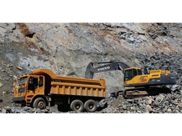 Карьерный самосвал с жесткой рамой MT95H