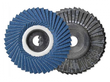 Лепестковый диск циркониевый 4” / конический диск/ Р80