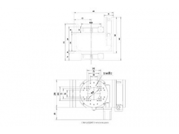 Многоосная моторизированная поворотная платформа WN303RA200S