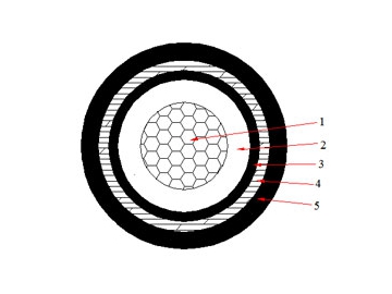 Кабель NA2XBY (AL/XLPE/STA/PVC) 0,6/1 кВ