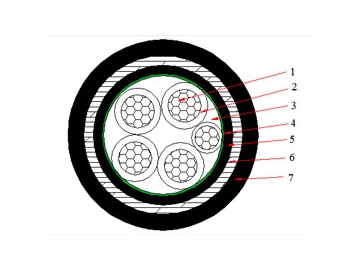 Кабель NAYBY (AL/PVC/STA/PVC) 0,6/1 кВ