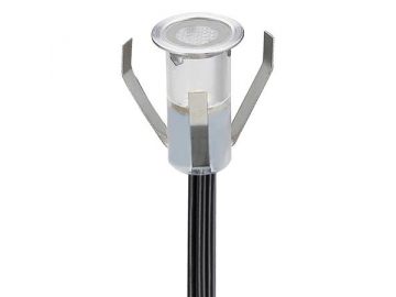 Уличный светодиодный светильник малого диаметра SC-B111 диаметром 18мм, влагозащищенный, поддерживает RGB освещение, подходит для наружного освещения.