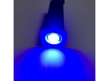 Встраиваемый уличный светильник SC-B113 квадратной формы, 30мм диаметра, влагозащищенный, поддерживает RGB освещение, подходит для наружного освещения.