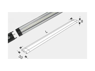 Светодиодная балка для подсветки шкафов SC-D107A