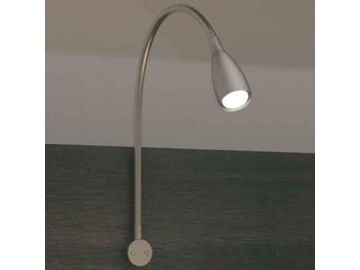 Прикроватный светодиодный светильник на гибкой ножке C-E101 с длиной гибкой ножкой 435мм.