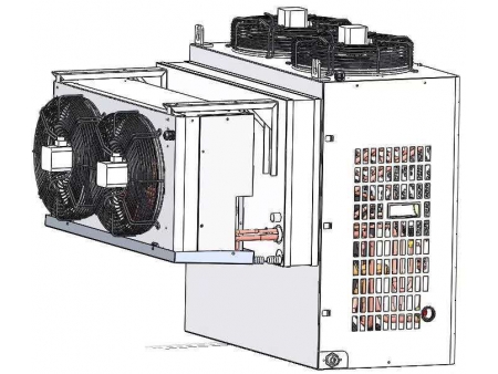 Моноблочная холодильная машина (1HP-5HP)