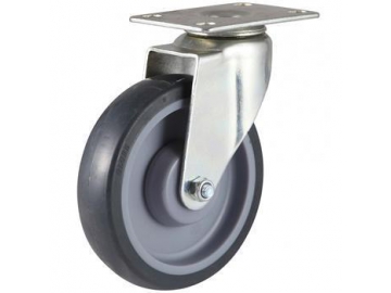 Высокопрочная колесная опора с резиновым колесом (60~100кг)