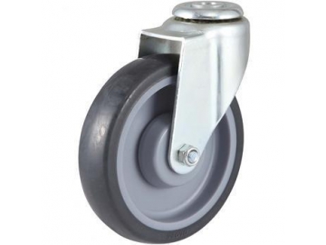 Высокопрочная колесная опора с резиновым колесом (60~100кг)