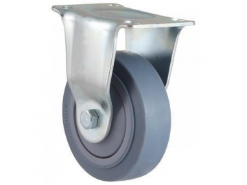 Высокопрочная колесная опора с резиновым колесом (80~120кг)