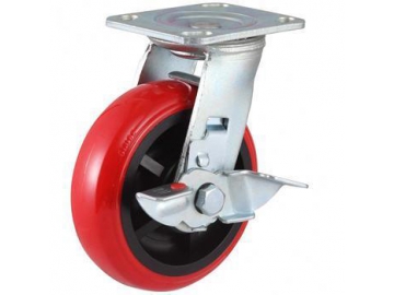 Большегрузное полиуретановое колесо (280~420кг)