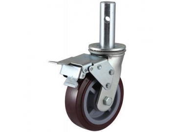 Полиуретановое колесо шумопоглощяющее (410~420кг)