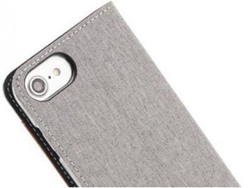Пылезащитный тканевый чехол-книжка с карманом под карты, чехол для iPhone 8