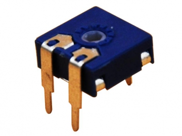 Подстроечный резистор P10 (однооборотный, горизонтальный потенциометр, 10 мм)