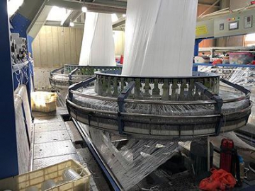 Круглоткацкий станок для мешочной ткани Круглоткацкий станок для мешочной ткани