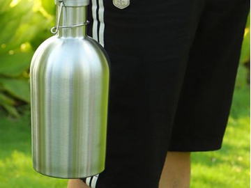 Кег  из нержавеющей стали в форме бутылки с большим объемом