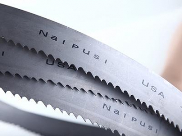 Биметаллические ленточные пилы (полотна) из быстрорежущей стали для резки металла, Серия Naipusi