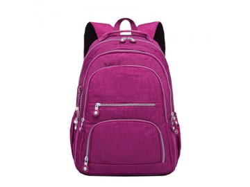 Школьный рюкзак CBB4712-1 (для девочек, из «мятого» нейлона)